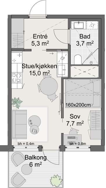 Plantegning 1